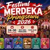 Festival Merdeka Pringsewu 2026 Hadirkan Bazar Kuliner dan UMKM, Semarakkan HUT RI ke-81