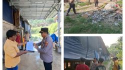 Cegah Karhutla, Polsek Palas Sosialisasikan di Peternakan Ayam