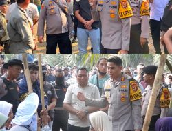 Polisi Perkuat Pengamanan Pasca Perusakan dan Pembakaran PT BSA, Kapolres Lampung Tengah Imbau Massa Tetap Tenang