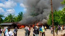 Kapolres Lampung Tengah Ungkap Kronologi Perusakan dan Pembakaran Kantor PT BSA