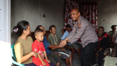 Turun Ke Desa, Kapolres Pringsewu Ajak Warga Perkuat Kamtibmas