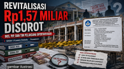 Kepala Sekolah dan Tim Pelaksana Belum Beri Jawaban, Revitalisasi SMAN 1 Punduh Pedada Rp1,57 Miliar Jadi Sorotan