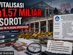 Kepala Sekolah dan Tim Pelaksana Belum Beri Jawaban, Revitalisasi SMAN 1 Punduh Pedada Rp1,57 Miliar Jadi Sorotan
