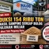 Produksi 154 Ribu Ton, Jejak Hasil Samping Sergap BULOG Pringsewu Bisa Puluhan Miliar: LSM PALU Desak Audit