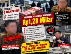 Target 6 Ranperda, Perjalanan Rp1,28 Miliar; Hanazir Arahkan Tanggapan ke Sekwan, PALU Siap Lapor Kejati