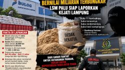 Jejak 30 Ribu Ton Sergap BULOG Pringsewu Disorot, LSM PALU Siap Lapor Kejati Lampung