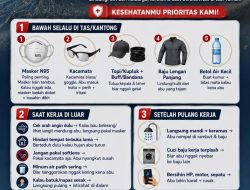 ‎Kapolsek Palas Imbau Warga Waspada Abu Vulkanik GAK Serta Masyarakat Agar Tidak Mudah Percaya Berita Hoax Menimbulkan Kepanikan