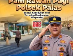 Polsek Palas Tingkatkan Patroli, Jaga Keselamatan Warga