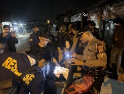 Malam Akhir Pekan, Polisi Sisir Jalan hingga Permukiman, Dua Motor Tanpa Dokumen Diamankan