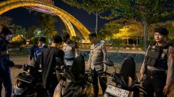 Tekan Kejahatan Jalanan, Polres Pringsewu Amankan 3 Motor Tanpa Dokumen Saat Patroli Malam
