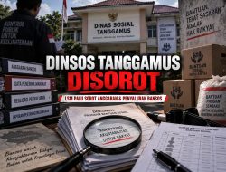 Dinsos Tanggamus Bungkam, Palu Sorot Anggaran Hingga Penyaluran Bansos