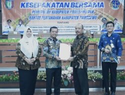 Pemkab & Kantah Pringsewu Jalin Kerjasama Penguatan Sinergi Pelayanan Pertanahan & Tata Ruang