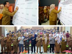 Calon Kapekon Se-Kabupaten Pringsewu Komitmen Sukseskan Pemilihan Kepala Pekon Serentak 2026