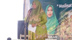 Wabup Pringsewu Hadiri Pengajian Triwulan Muslimat NU