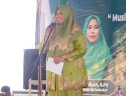 Wabup Pringsewu Hadiri Pengajian Triwulan Muslimat NU