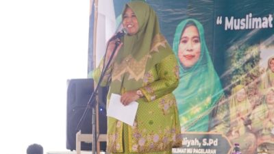 Wabup Pringsewu Hadiri Pengajian Triwulan Muslimat NU