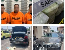 *Mobil Mewah BMW Bermuatan Sabu Rp50 Miliar, Polisi Amankan 3 Orang di Bakauheni*