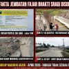 TERBONGKAR! Proyek Jembatan Fajar Bhakti Sragi Disorot, Besi Berkarat hingga Beton Kropos dan Oprit Ambrol, Dinas PU Diminta Buka Spek