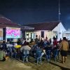 ‎Nobar Indonesia vs Thailand di Mapolsek Palas Berlangsung Meriah