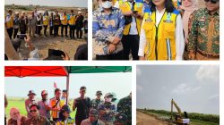 Wamen PU Tinjau Irigasi Rawa Sragi, Normalisasi Sungai Gayau Ditargetkan Rampung Dua Minggu