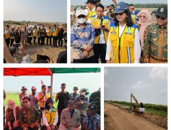 Wamen PU Tinjau Irigasi Rawa Sragi, Normalisasi Sungai Gayau Ditargetkan Rampung Dua Minggu