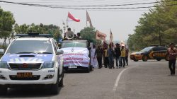 Polres Pringsewu Kawal Aksi SPI, Aspirasi Petani Berlangsung Aman dan Kondusif
