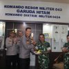 HUT ke-81 TNI, Polres Pringsewu Perkuat Sinergi dengan Kodim 0424/Tanggamus
