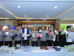 Polda Lampung Ungkap Jaringan Narkotika Aceh–Jakarta, Amankan 89 Kg Sabu dan Ribuan Etomidate