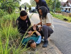 Dramatis! Kejar-kejaran Warnai Penggerebekan Narkoba di Margakaya Pringsewu