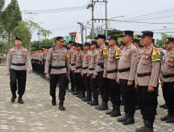 Amankan Pilkakon Serentak 2026, Polres Pringsewu Kerahkan 291 Personel, Gandeng TNI hingga Linmas