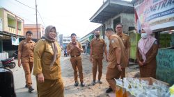 Upaya Kendalikan Laju Inflasi, Pemkab Lakukan Penetrasi Di Pasar Induk Pringsewu