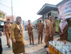 Upaya Kendalikan Laju Inflasi, Pemkab Lakukan Penetrasi Di Pasar Induk Pringsewu