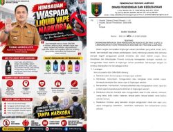 Disdikbud Lampung Larang Siswa Merokok dan Menggunakan Vape, Sekolah Diminta Perketat Pengawasan